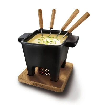 Afbeelding van Boska Fondueset 4 personen zwart