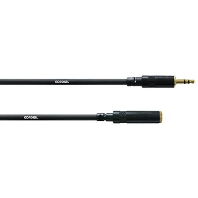 Afbeelding van CORDIAL 5 M REAN JACKPLUG 3,5 MM STEREO VERLENGKABEL