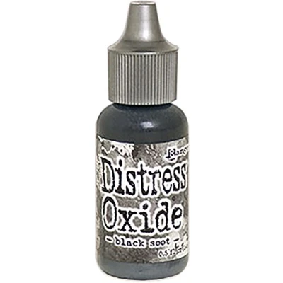 Afbeelding van Ranger Distress Oxide Re Inker 14 ml black soot TDR56911 Tim Holtz