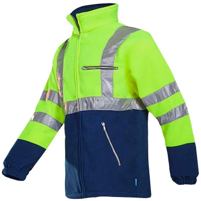 Afbeelding van Sioen KINGLEY high vis fleece jas 03010172 Geel