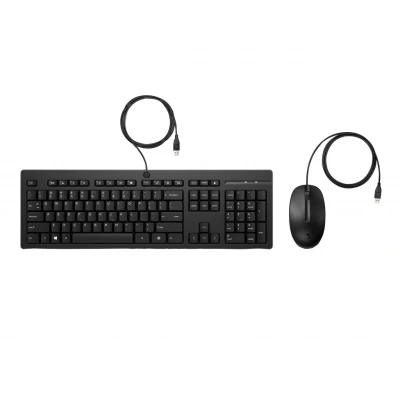 Afbeelding van Toetsenbord + muis HP 225 Qwerty zwart