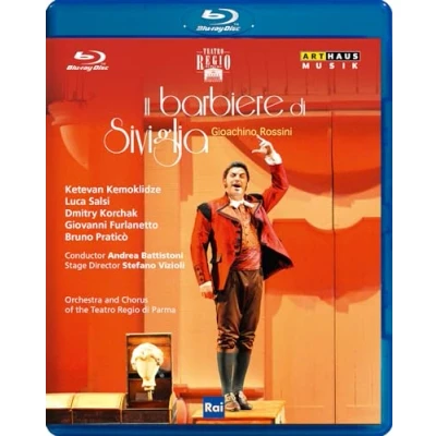 Afbeelding van Gioachino Rossini Il Barbiere Di Siviglia (Regio Parma 2011) (Blu ray)