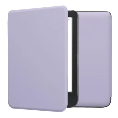 Afbeelding van kwmobile e reader hoesje compatibel met Kobo Clara BW/Colour hoes Ereader case magnetische sluiting In lavendel