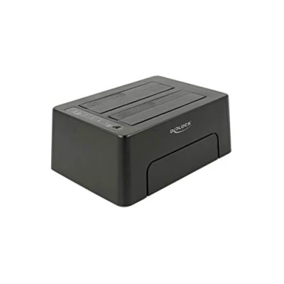 Afbeelding van Delock USB Type C™ 3.1 Docking Station voor 2 x SATA HDD / SSD met C