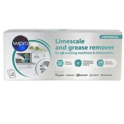 Afbeelding van NIEUWE Limescale &amp; Detergent Remover voor alle Vaatwassers en Wasmachines Originele Indesit Hotpoint Professional collectie Vervang oude Onderdeelnummers: C00089780, C00091077, C00091561 (Doos van 12)