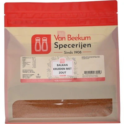 Afbeelding van Van Beekum Specerijen Balkenbrij Kruiden 1 kilo (hersluitbare stazak)