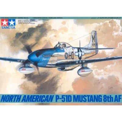 Afbeelding van Tamiya 1/48 P 51D Mustang 8e AF # 61040