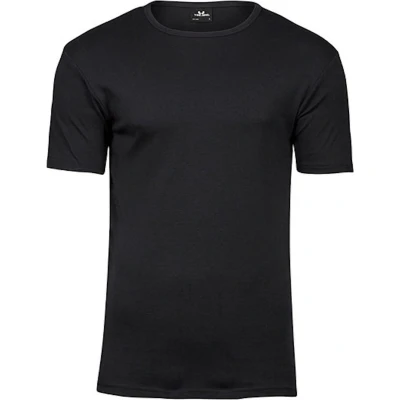 Afbeelding van Men&#039;s Interlock T shirt met korte mouwen Black L