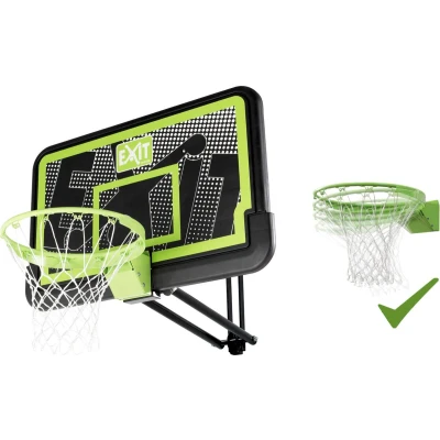 Afbeelding van EXIT Galaxy basketbalbord voor muurmontage met dunkring black edition