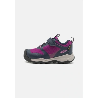 Afbeelding van Keen Wanduro LOW WP Children Unisex Outdoorschoenen voor kinderen, Maat: 27/28, Black Textiel/ synthetisch