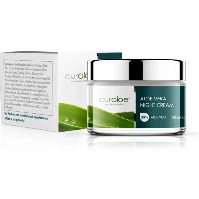 Afbeelding van Curaloe Night Cream 50 Ml