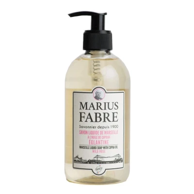 Afbeelding van Marius Fabre Zeep wilde roos met pomp 400 ml