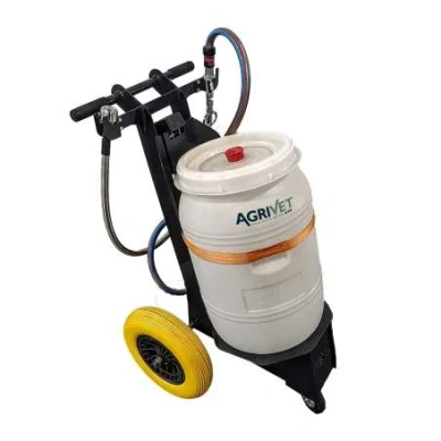 Afbeelding van Agrivet Easy Drench Drenchpomp op accu &amp; verrijdbaar 60L