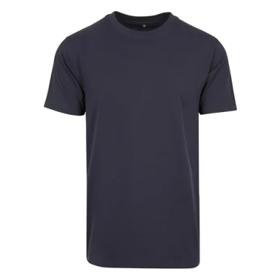 Afbeelding van Herenshirt &#039;Round Neck&#039; met korte mouwen Charcoal 4XL