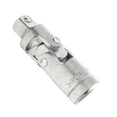 Afbeelding van Cardan gewricht 1/4 inch vierkant beide zijden van CV staal verchroomd I Kruisgewricht met aansluiting 6,3 mm (1/4&quot;) WIESEMANN 1893 80874