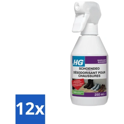 Afbeelding van HG Schoendeo 250 ml Voordeelverpakking 12 stuks