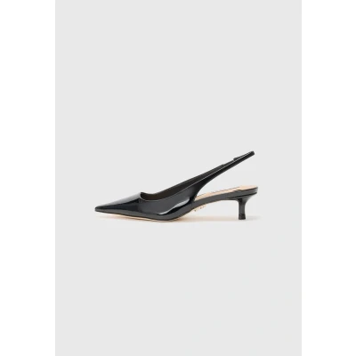 Afbeelding van Steve Madden lak slingback pumps zwart