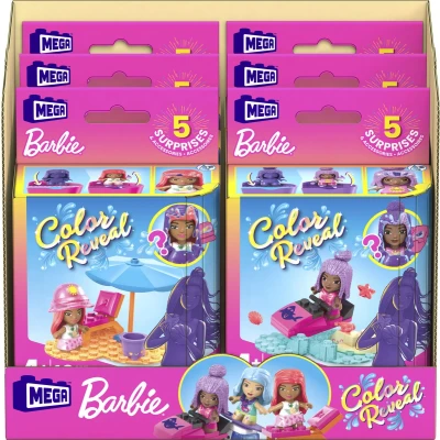 Afbeelding van Mega Construx Barbie Color Reveal