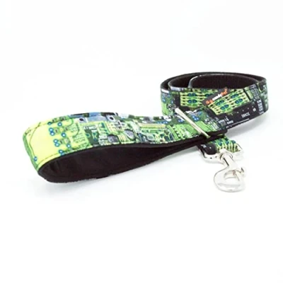 Afbeelding van candyPet® Dog Leash 120 cm cotton with Softshell Padded Handle Chip