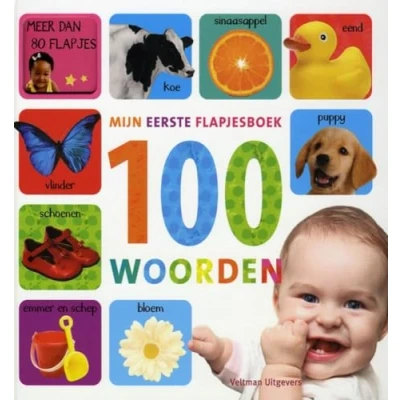 Afbeelding van Mijn eerste flapjesboek 100 woorden