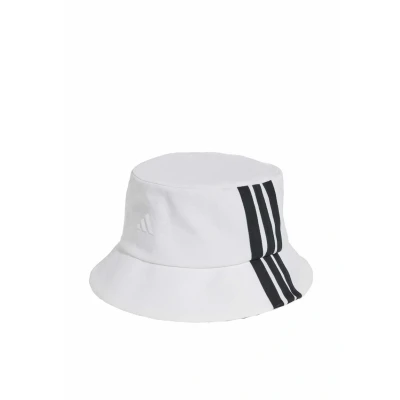 Afbeelding van adidas Performance Stripes Bucket Hoed, Maat: M/L, White black