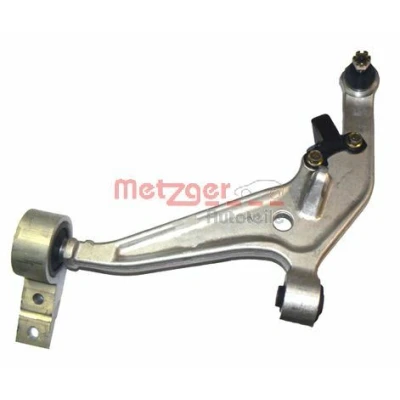 Afbeelding van METZGER 58028001 Draagarm KIT + Met draag/ stuur gewricht Vooras links, Onder Driehoeksdraagarm NISSAN: X Trail (T30) 2.2 dCi, 2.0 4x4, Di 4x4