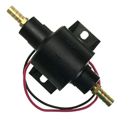 Afbeelding van C FUNN Universal 8 mm 12 V elektrische diesel benzine brandstofpomp Posi Facet Flow Style