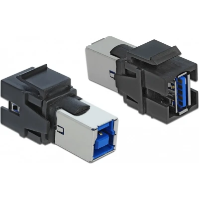 Afbeelding van Delock Keystone Module USB 3.0 A Vrouwelijk &gt; B zwa
