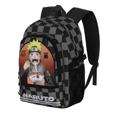 Afbeelding van Naruto Ichiraku FAN Fight Rugzak 2.2, zwart, 31 x 44 cm, inhoud 24 l, Zwart Naruto, Eén maat, 2.2