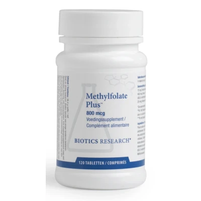 Afbeelding van Biotics Methylfolate Plus 800mcg 120tb