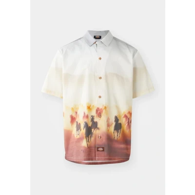 Afbeelding van Dickies Running WILD Overhemd, Heren, Maat: XS, Oak buff