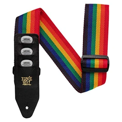 Afbeelding van Ernie Ball Rainbow Polypro Pickholder Strap