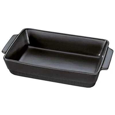 Afbeelding van Spring Chalet Ovenschaal rechthoekig zwart 40.0x24.0 cm 4.2 L
