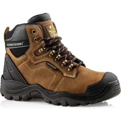 Afbeelding van BuckBootz Schoen Bruin HG/S3/KN Mt 43