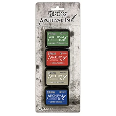 Afbeelding van Ranger Distress Archival Mini Ink Kit #6 AITK75134 Tim Holtz (02 22)