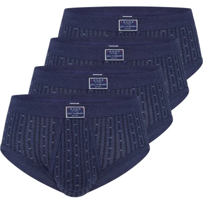 Afbeelding van ESGE 4ER PACK Slip, Heren, Maat: Medium, Dunkelblau