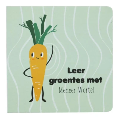 Afbeelding van Leer groentes met meneer Wortel (Hardback)