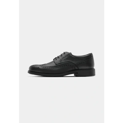 Afbeelding van Geox U WALK Pleasure Veterschoenen, Heren, Maat: 39, Black Leer