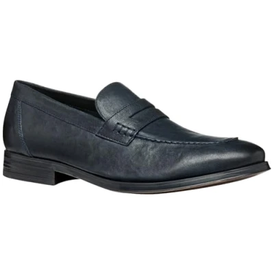 Afbeelding van Geox Heren U REZZONICO A Loafer, Navy, 45 EU, Donkerblauw, EU