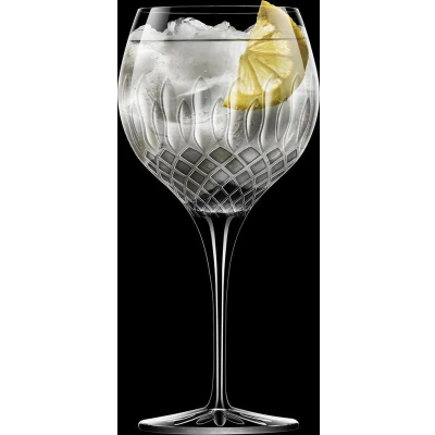 Afbeelding van Luigi Bormioli Diamante Gin Glas 65cl 4 stuks