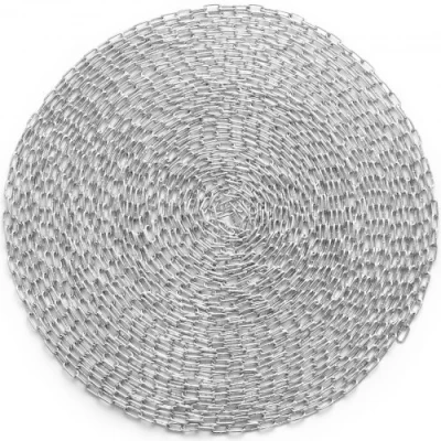 Afbeelding van VEVOR stalen ketting koolstofstalen schakelketting barrièreketting 3 mm x 30,48 m