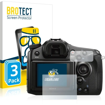 Afbeelding van BROTECT Screenprotector voor Sony Alpha 68 Folie Beschermfolie Beschermglas transparant (3 Stuks)