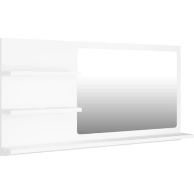 Afbeelding van vidaXL Badkamerspiegel 90x10,5x45 cm spaanplaat wit