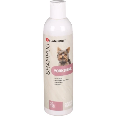 Afbeelding van &quot;Verbeterde hondenshampoo voor Yorkshire Terriers met Jojobaolie&quot; Oranje / 300 ml