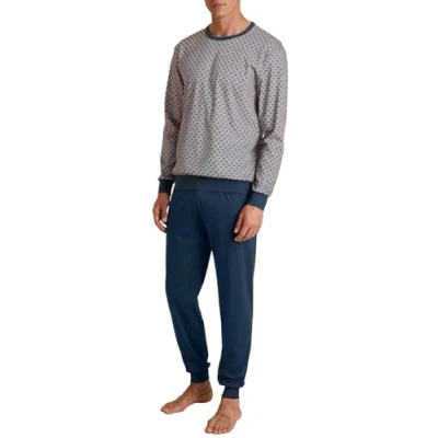 Afbeelding van CALIDA Relax Streamline pyjama met manchetten amarant, 1 stuk, maat 46 48, 46/48