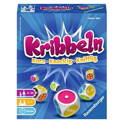 Afbeelding van Ravensburger 26704 Kribbeln, kniffliges Würfelspiel für 2 5 Spieler, Mitbringspiel ab 8 Jahren, die Flotten Kleinen: Kurz Knackig Knifflig