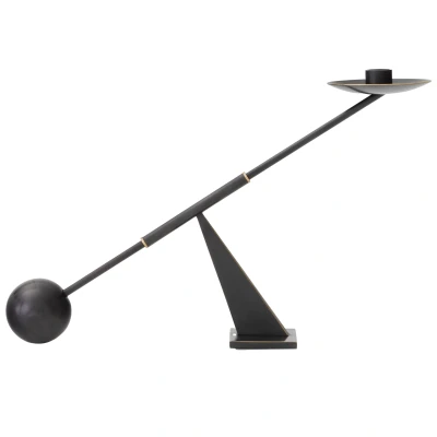 Afbeelding van Audo Copenhagen Interconnect Kandelaar Small Bronzed Brass