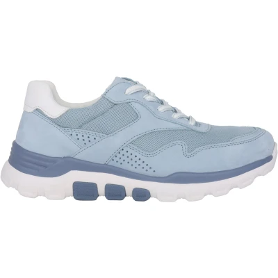 Afbeelding van Gabor rollingsoft sensitive 86.986.16 dames rollende wandelsneaker blauw maat 43 (EU) 9 (UK)