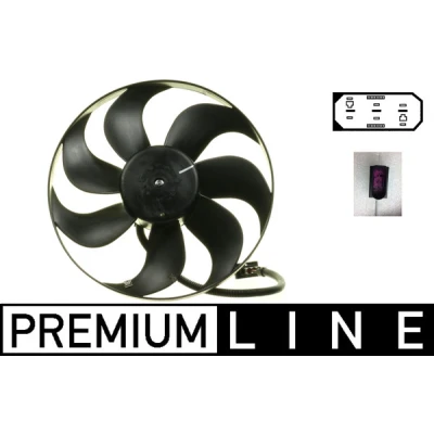 Afbeelding van Mahle Original Ventilatorwiel motorkoeling CFF 11 000P