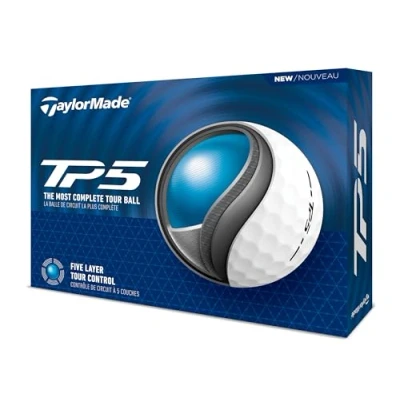 Afbeelding van Golfballen Taylormade TP5 TM24 12 stuks